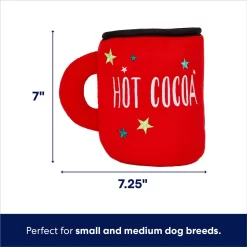 Frisco Holiday Hot Cocoa Hide & Seek Puzzle Plush Squeaky Dog Toy & Frisco Holiday North Pole Mailbox Hide & Seek Puzzle Plush Squeaky Dog Toy -Frisco 986166 PT2. AC SS1800 V1698257737