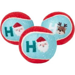 Frisco Holiday Santa's Helpers Plush Squeaky Dog Toy, 3 Count & Frisco Holiday Ho Ho Ho Fetch Squeaky Tennis Ball Dog Toy 12 Frisco Holiday Santa's Helpers Plush Squeaky Dog Toy, 3 Count & Frisco Holiday Ho Ho Ho Fetch Squeaky Tennis Ball Dog Toy -Frisco 986214 PT5. AC SS1800 V1698258463