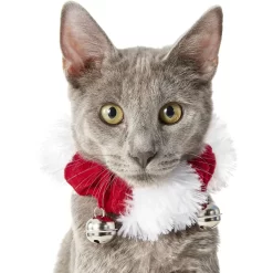 Frisco Jingle Bells Dog & Cat Holiday Collar With Bells, 1 Count & Frisco Holiday Antler Headband & Bell Collar Dog & Cat Costume -Frisco 986294 PT2. AC SS1800 V1698257738
